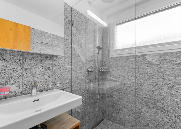 Perfekte Aussicht Mit Poolbereich In Skiregion