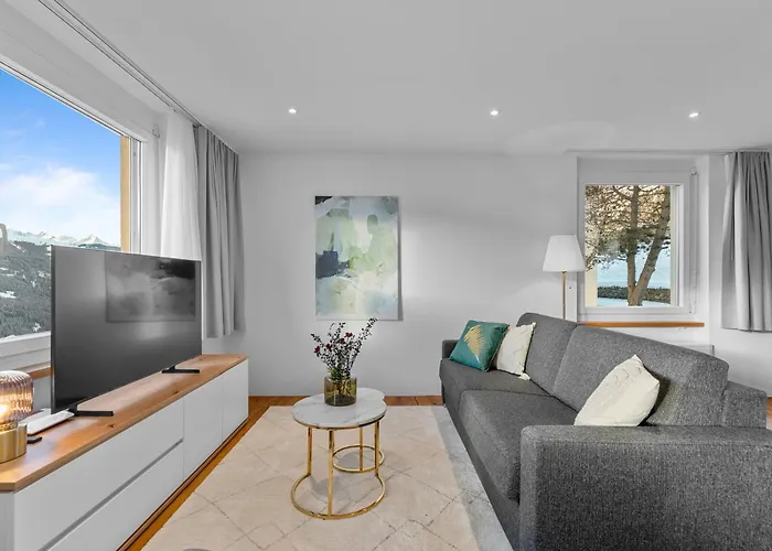 Perfekte Aussicht Mit Poolbereich In Skiregion Apartamento