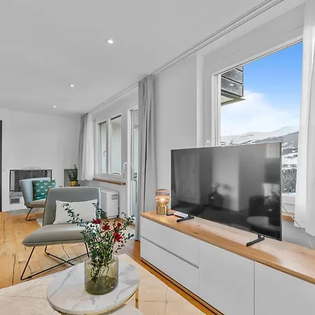 Апартаменты Perfekte Aussicht Mit Poolbereich In Skiregion