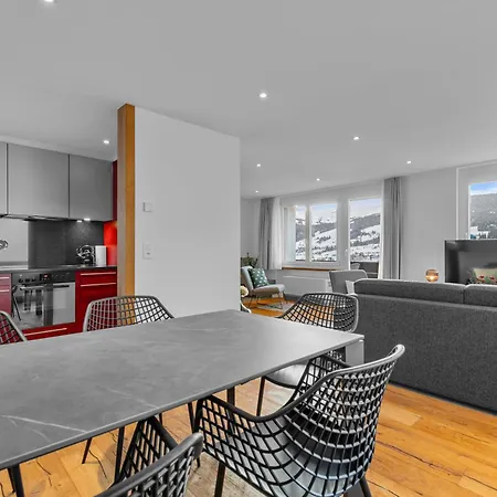 Perfekte Aussicht Mit Poolbereich In Skiregion Апартаменты Брайль-Бригельс